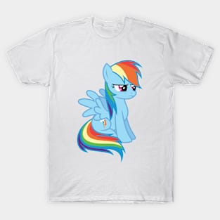 Rainbow Dash sitting T-Shirt